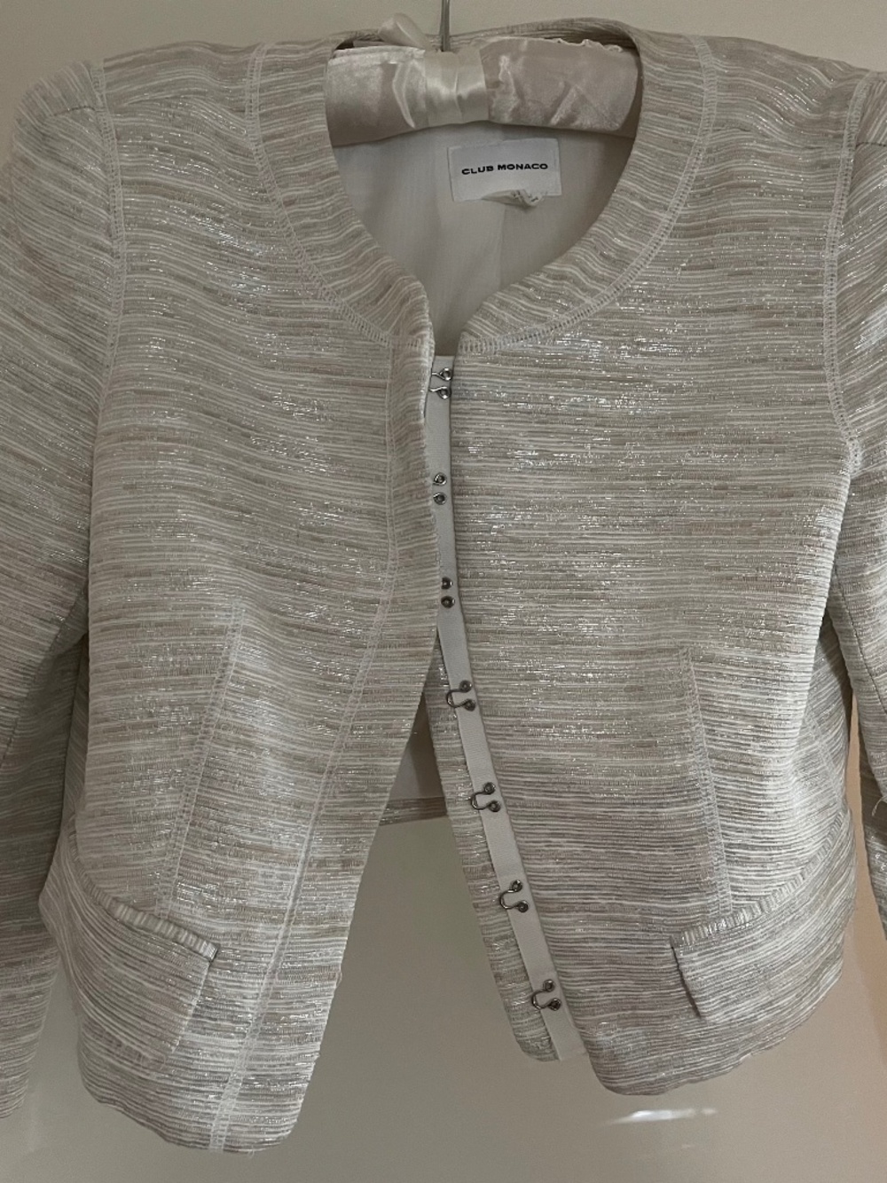 Club Monaco dressy Jacket with sheen